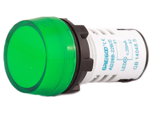 Индикатор 24 в. Светодиод зеленый 230 VDC. Индикатор световой 24v AC/AC/DC зеленый. Светодиодный индикатор 230v. Индикатор зелёный влагозащищённый