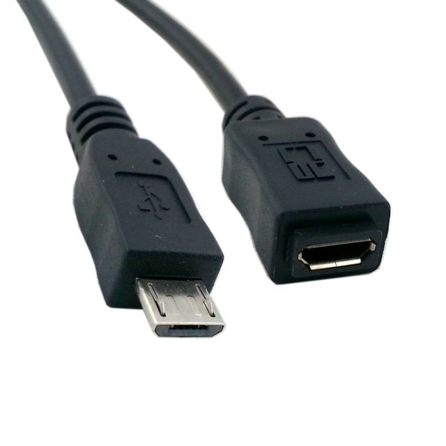 

Kabel Przedłużacz z MicroUSB na Micro Usb 0,5M