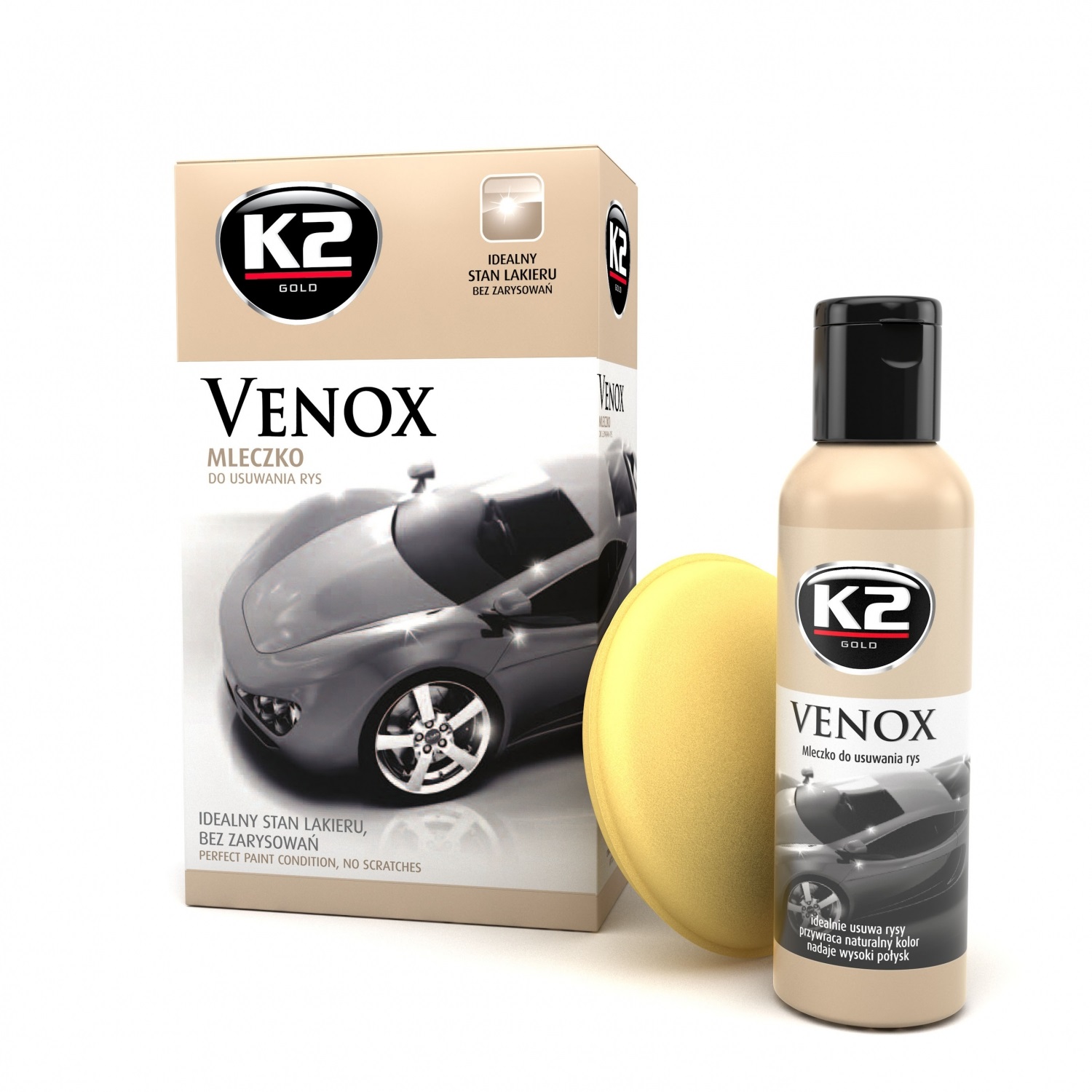 

K2 Venox Mleczko Do Usuwania Rys 180 G