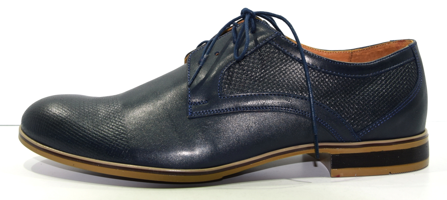 Elegantní Pánské Kožené Polobotky 753 40