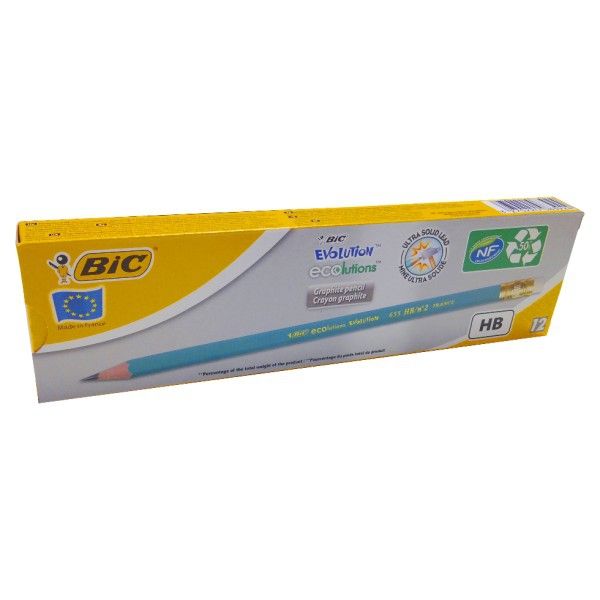 

Ołówek z gumką Bic Evolution Hb 655 12 szt