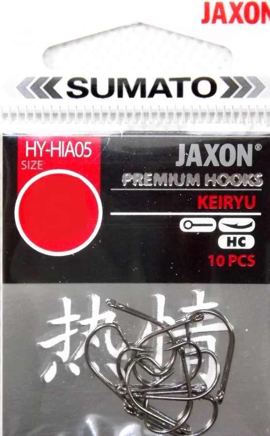 

Haczyki Sumato Keiryu Nr.10 Jaxon 10szt Z Oczkiem
