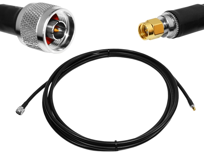 Hotový 20 m konektor H-1000 CNT400 Gsm Nm/SMAm