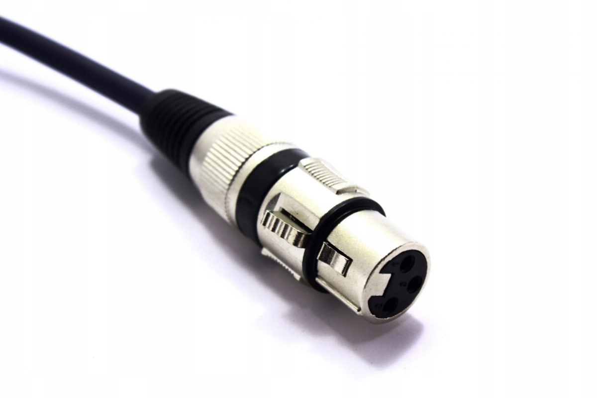 KABEL MIKROFONOWY XLR WTYK GNIAZDO 1.5m VITALCO Typ kabel