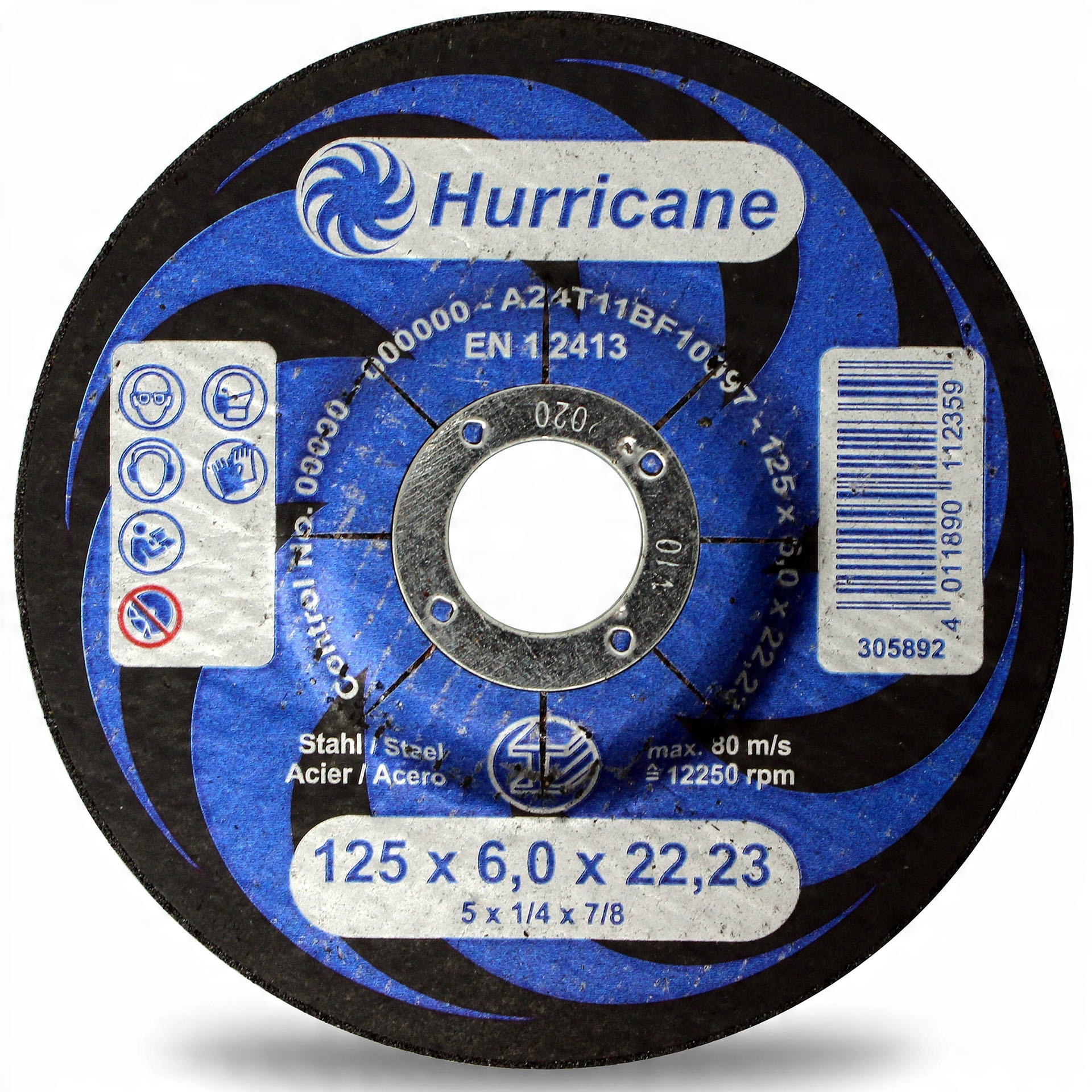 

Hurricane Tarcza Do Szlifowania Metalu 125X6,0