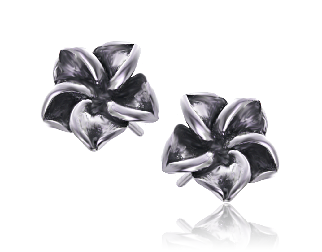 

Srebrne Kolczyki Kwiaty Kwiatki 10mm Srebro 925