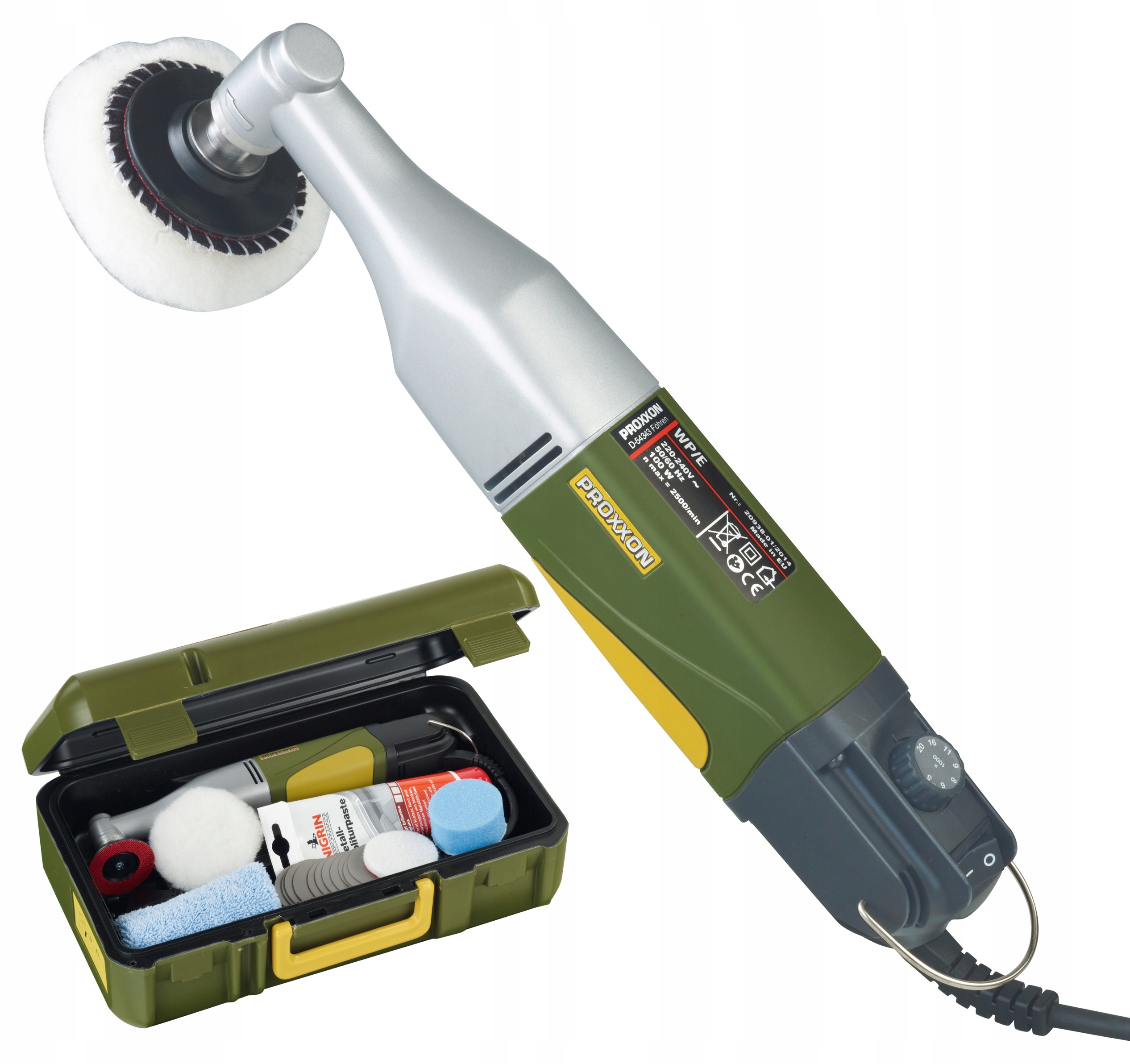 

Proxxon Precyzyjna Mini Polerka Wp/e 28660 Zestaw