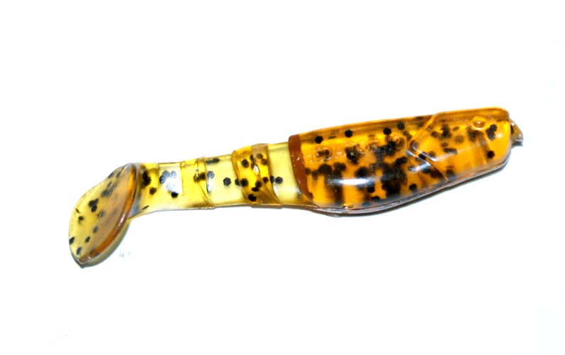 Manns Predator nr 2 55mm herbata z czarnym brokat.
