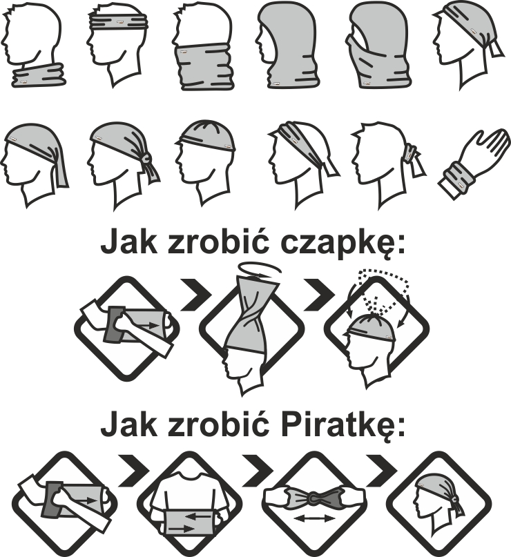 BANDANA / KOMIN / FOLK / WYSYŁKA 24 H Marka Forza