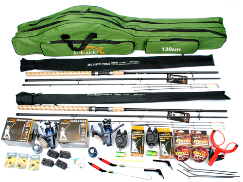 

bogaty Zestaw 2x Feeder 2x Kołowrotek pokrowiec Z7