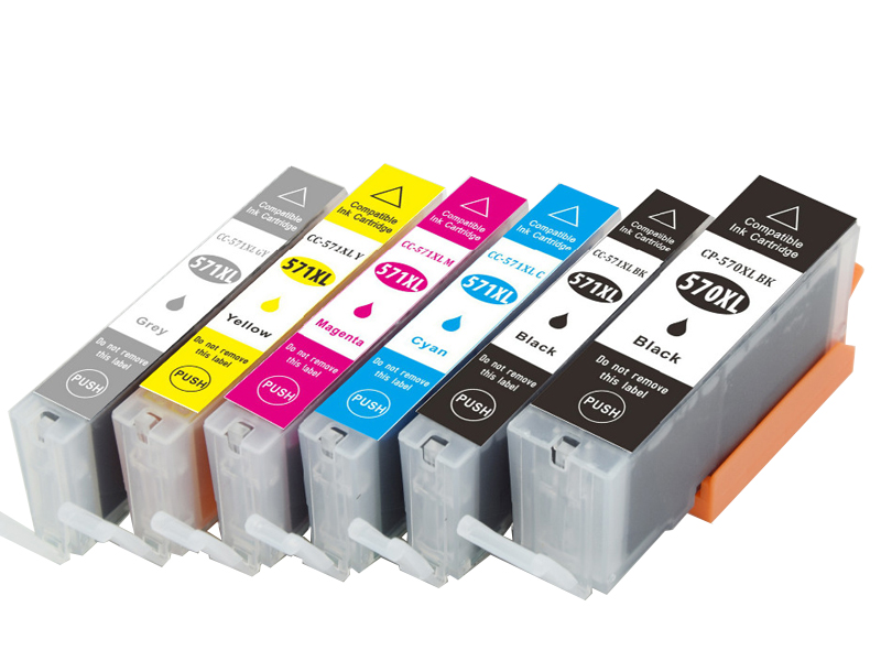 

6x do Canon PGI-570 CLI-571 MG7750 MG7751 MG7752