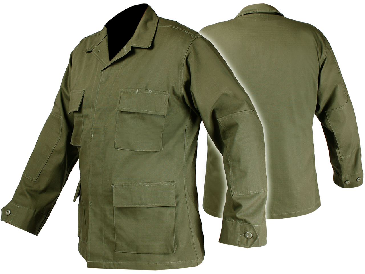 

Bluza Wojskowa Bdu Rip-stop Us Army Olive - L