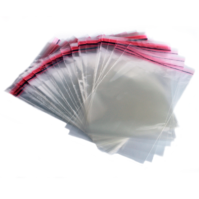 

Torebki Foliowe 12x15+5 Z Taśmą Klejącą 100SZT