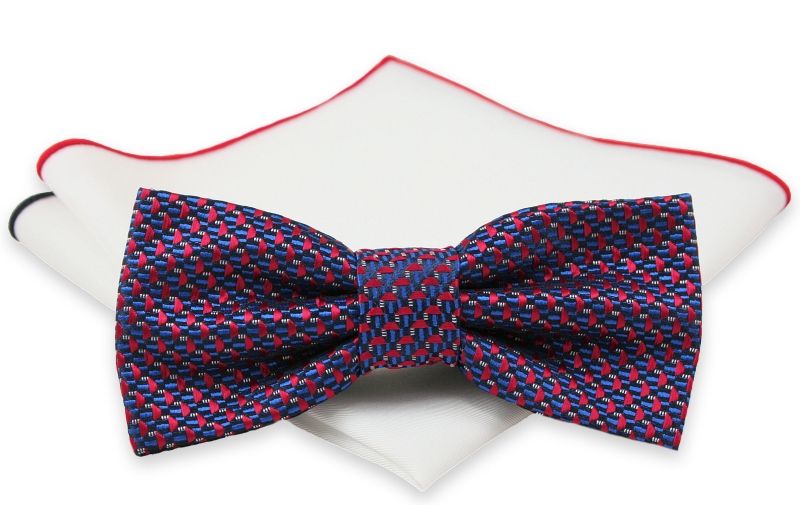 Stylowy zestaw mucha i poszetka Chattier