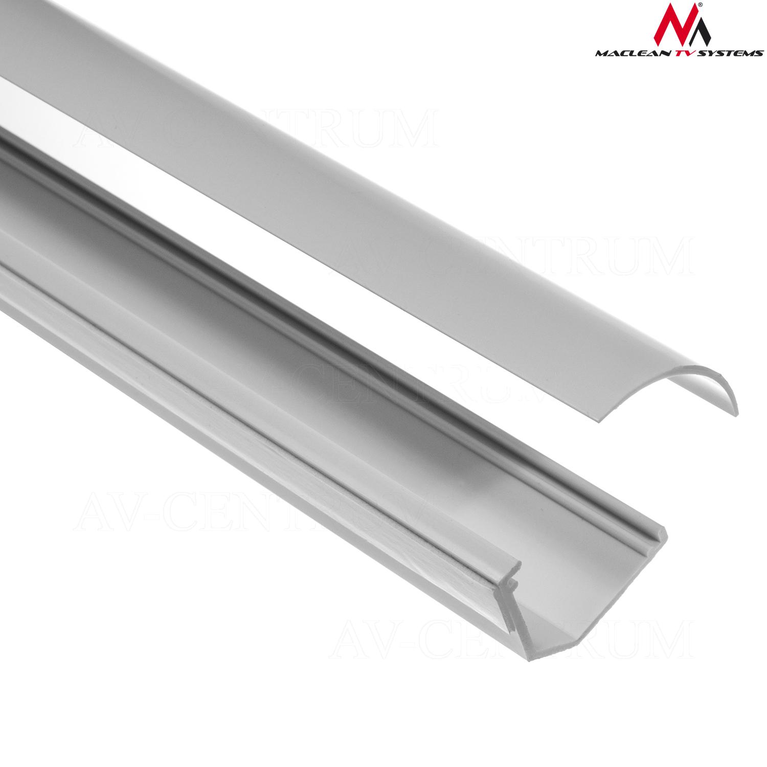 LISTWA MASKUJĄCA DO KABLI AV 43x23x32 150cm BIAŁY Model MCTV-575