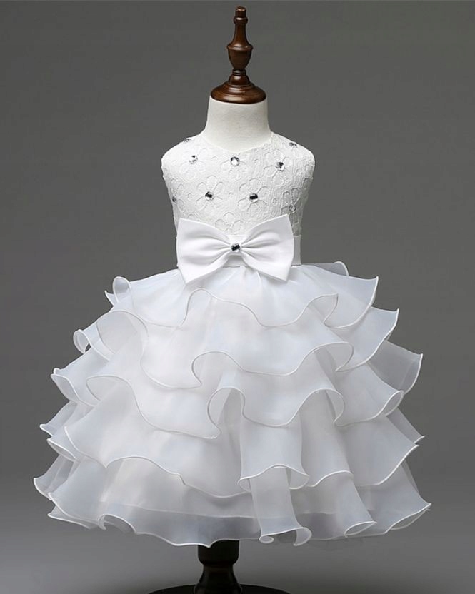 ELEGANCKA SUKIENKA WIZYTOWA BALOWA WESELE 134-140 Marka Inna marka