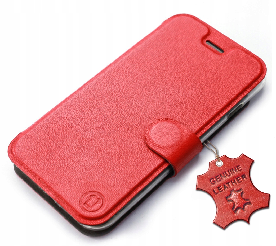 

Etui Mobiwear do Motorola Moto E5 Plus Red Leather
