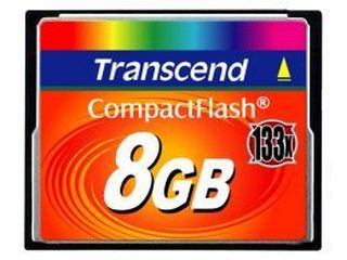 Compact Flash CF 8GB Transcend 133x Box FV