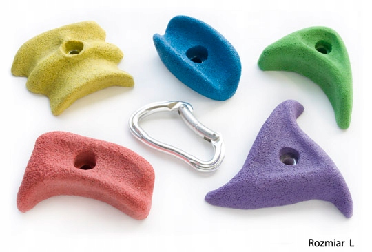 = == CLIMBING HOLDERS - SET OF 30 === Type of holds