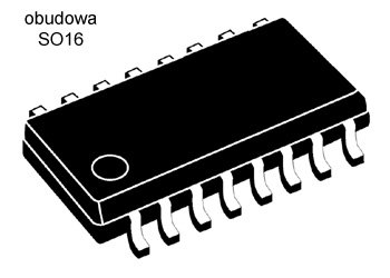 |STcs| 4049. układ cyfrowy Cmos SO16 CD4049