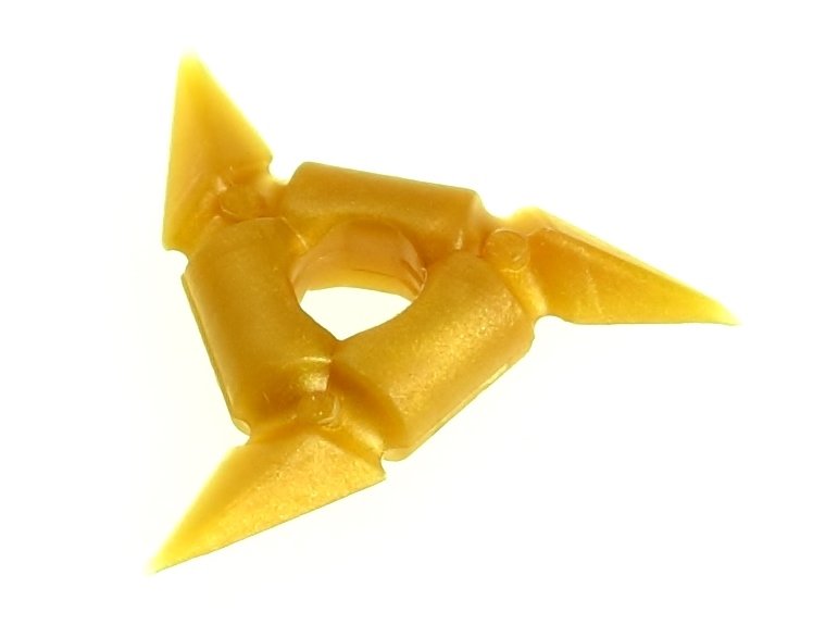 

Lego Gwiazda shuriken 93058 złota perłowa 2 szt.