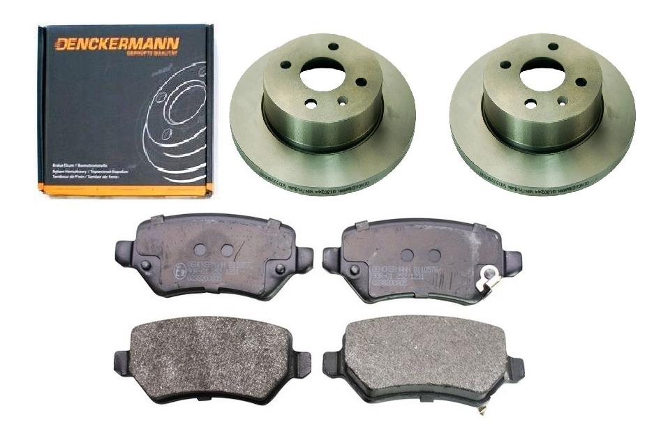 Kotouče Opel Meriva Zadní 264 5 šroubů Sada.