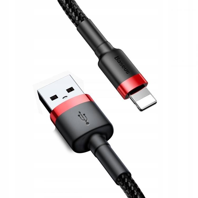 

Kabel Baseus Cafule Lightning do iPhone 50CM mocny