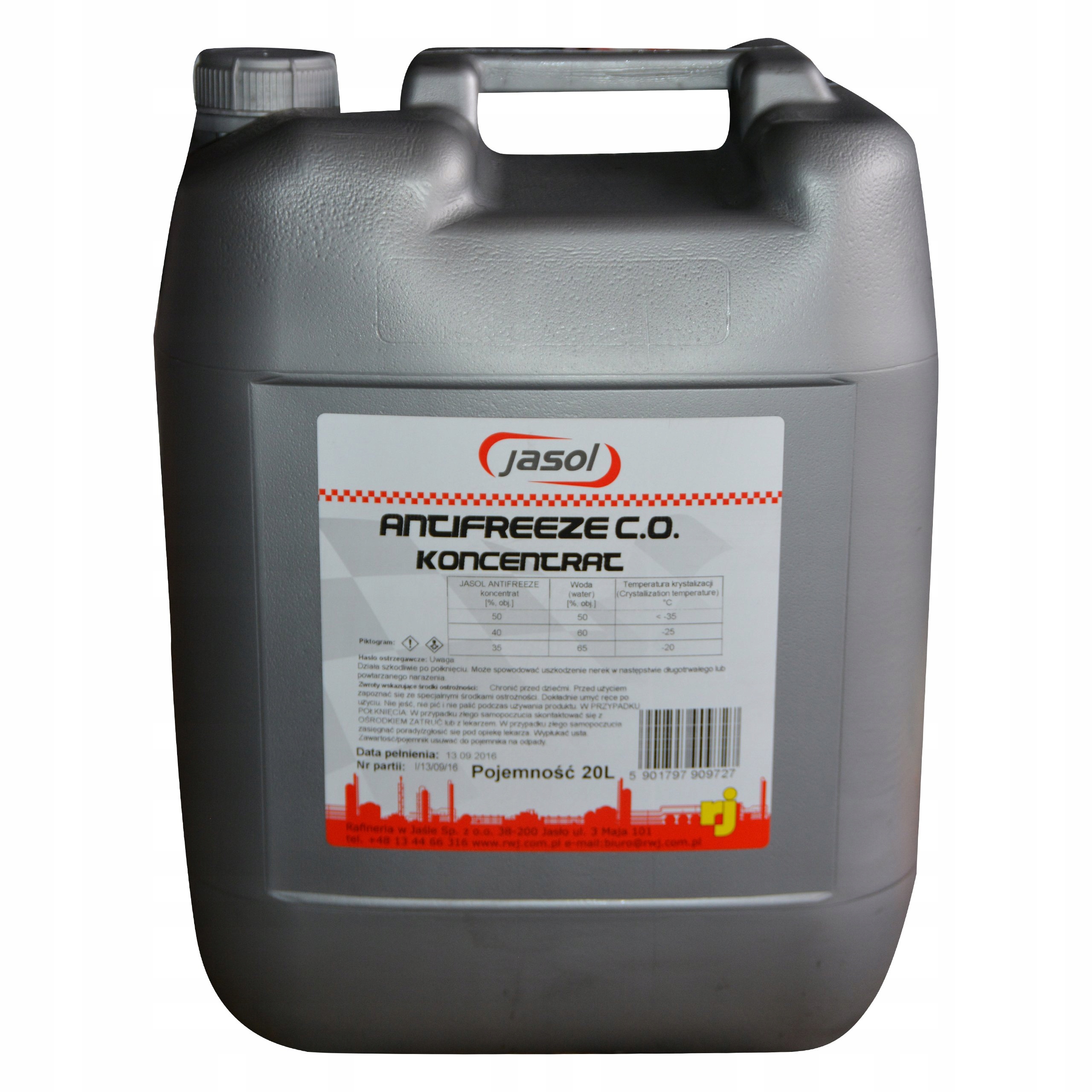 KONCENTRAT PŁYNU DO CENTRALNEGO OGRZEWANIA 40 L