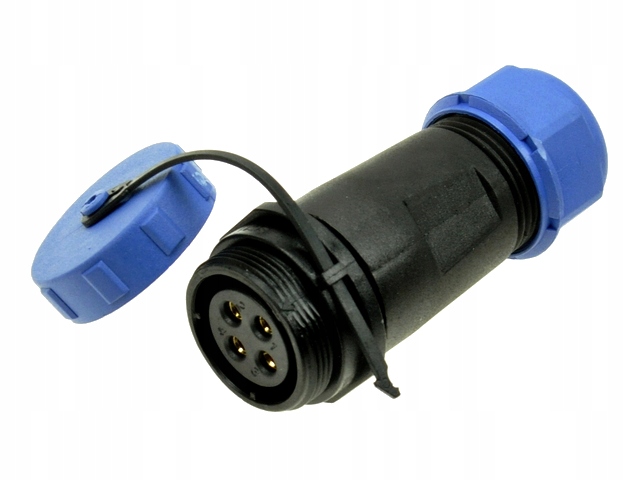 

Gniazdo 4 pin IP68 30A 500V Weipu