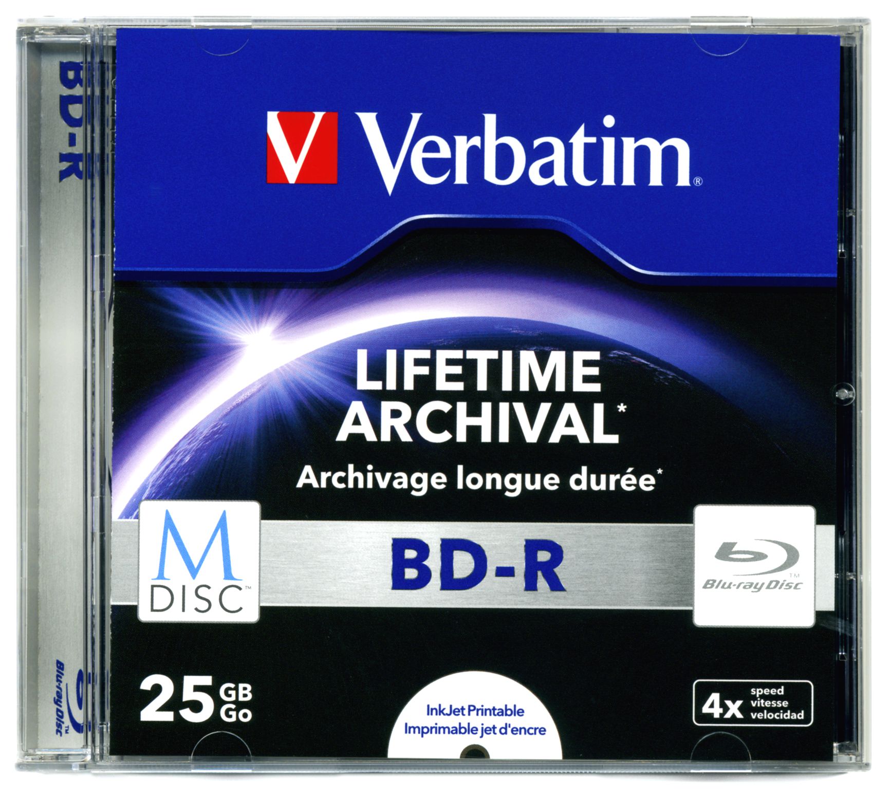 

Płyta 25GB Bd-r x4 M-disc 1szt Do Archiwizacji