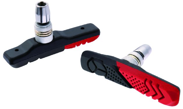 

Klocki hamulcowe V-brake Power 72mm czerwone