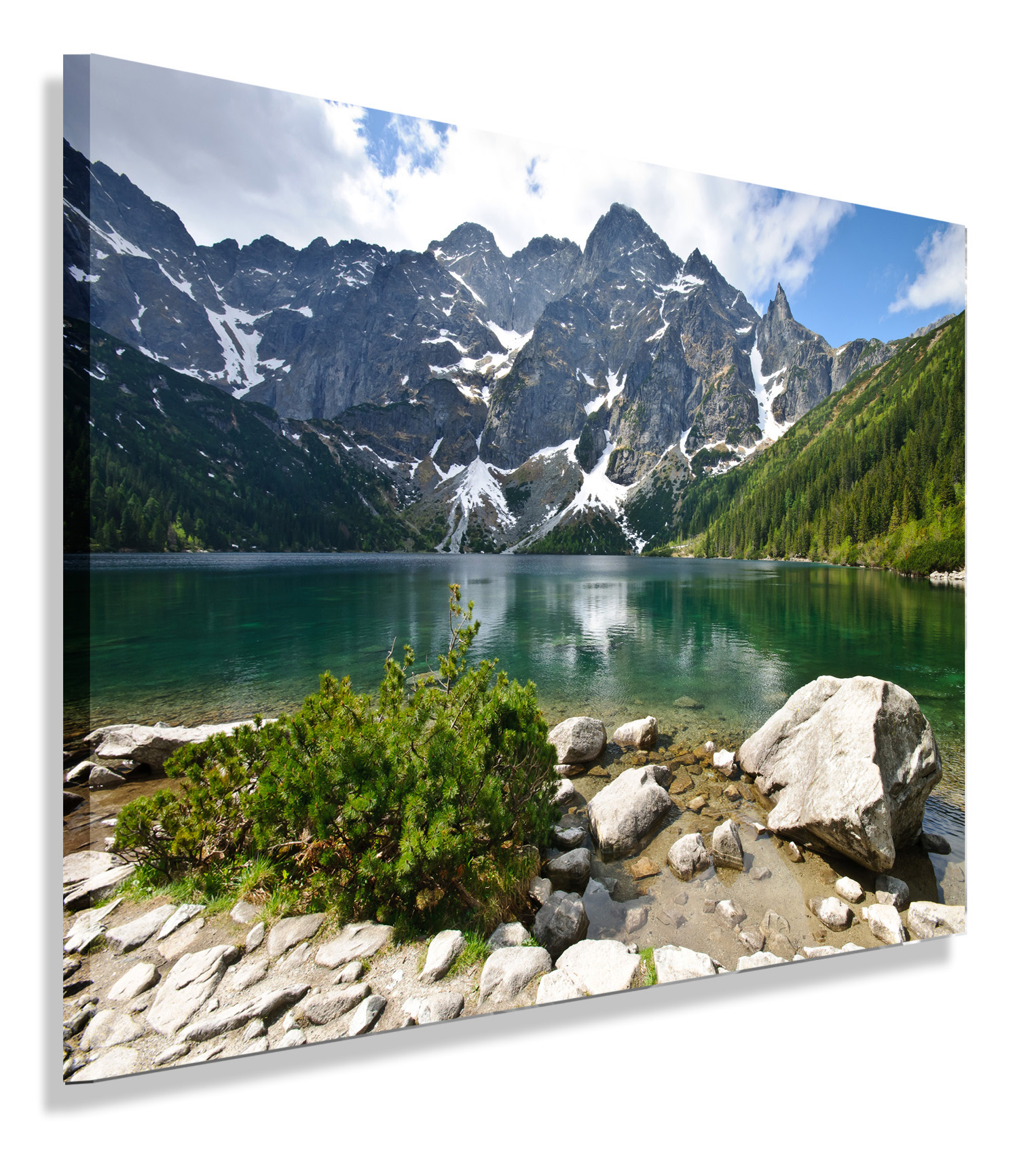 

Obraz Tatry Morskie Oko Góry Obrazy Canvas 70x70