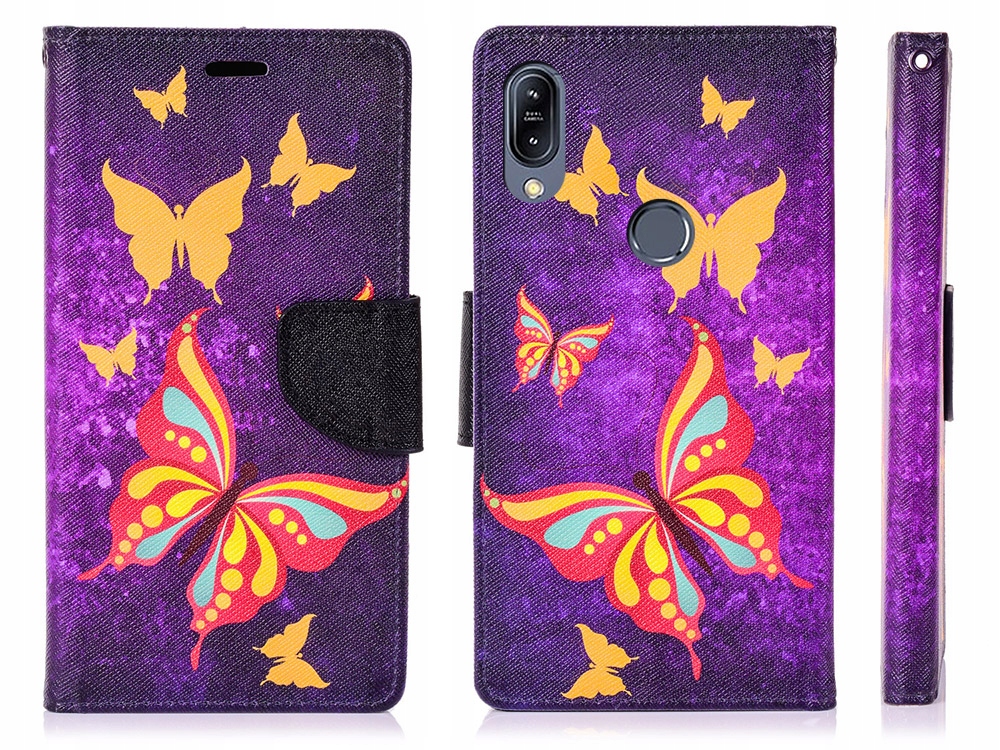 

Etui Portfel Do Asus Zenfone Max M2 Zb663Kl Szkło