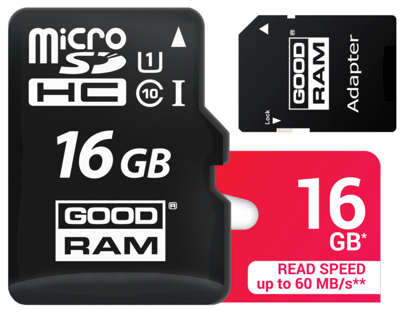 GoodRam Micro SD 16GB класс 10 UHS карта памяти