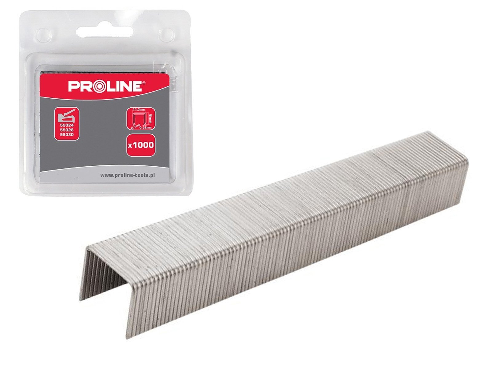 

Proline Zszywki typ A 53 6mm 1000szt 55306