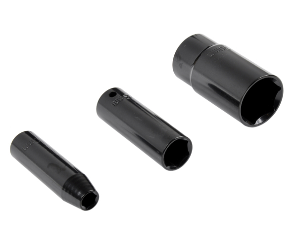 NASADKI UDAROWE 10-30mm KLUCZE NASADOWE 1/2 DŁUGIE Typ 6-kątna