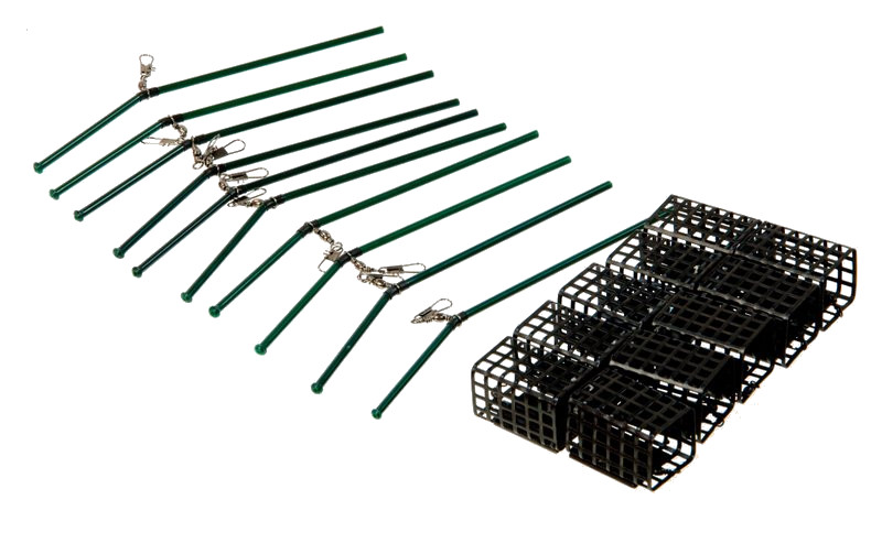 

Koszyki Zanętowe 10 Sztuk 10 Rurek 10g