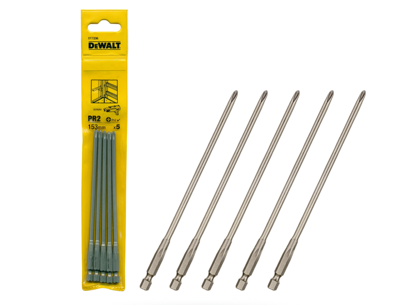 

DeWALT DT7206 bity PR2 5szt 153mm do DCF620 DCF621