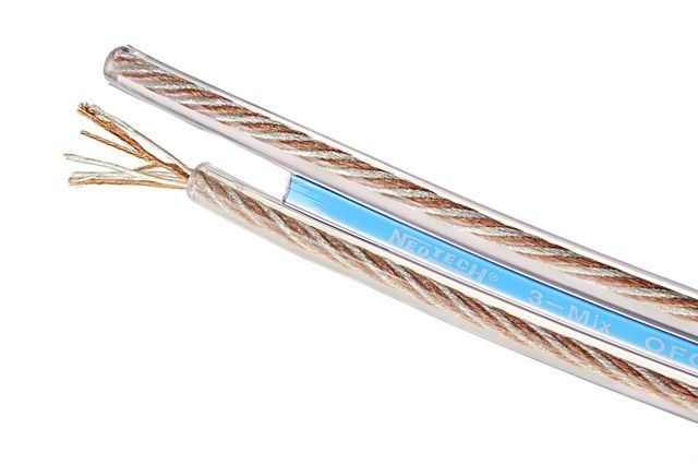 

Przewód głośnikowy Neotech 2x2,75mm2 Ofc-spc Ag