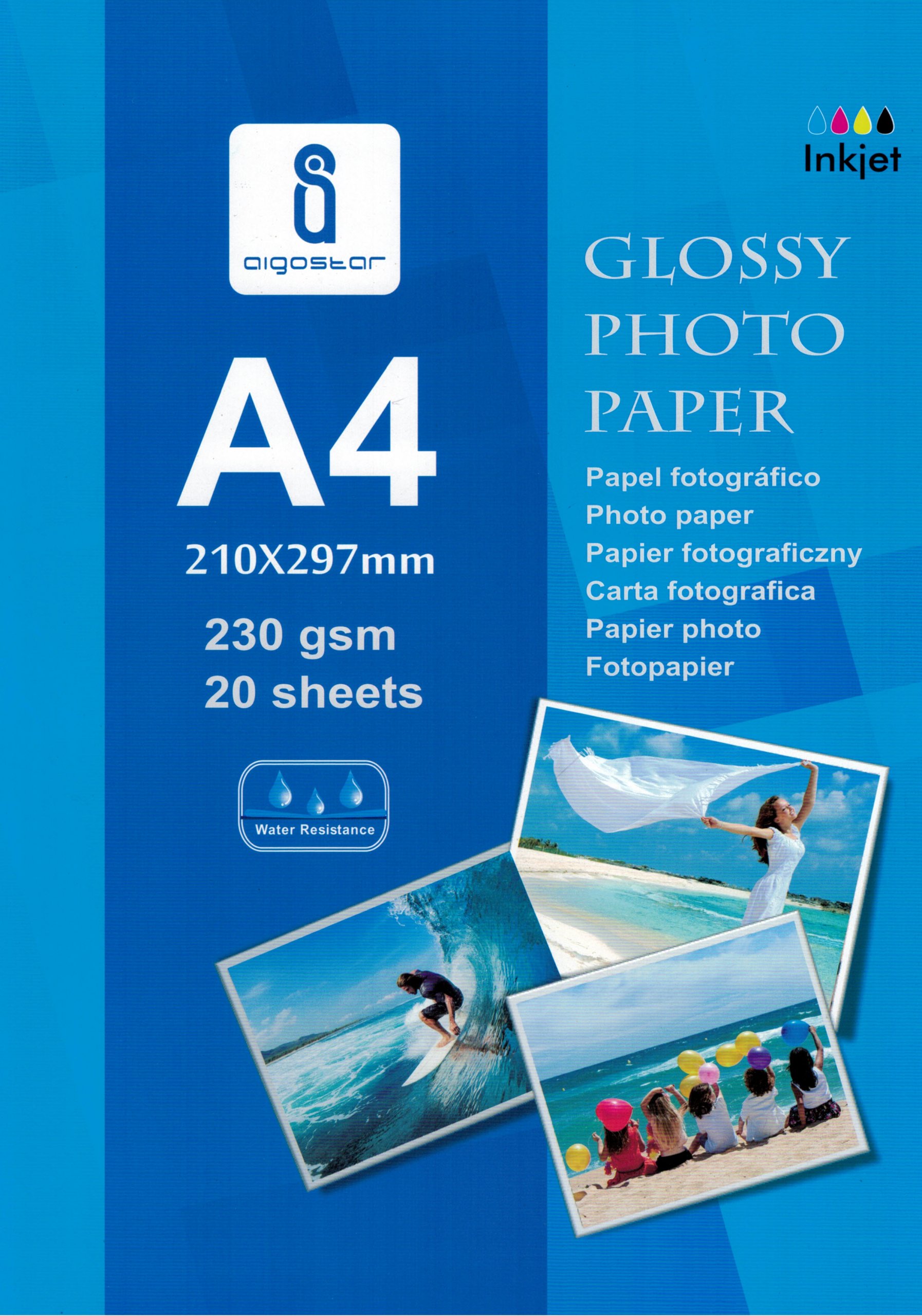 

Papier Foto Fotograficzny A4 20 szt 230g Połysk