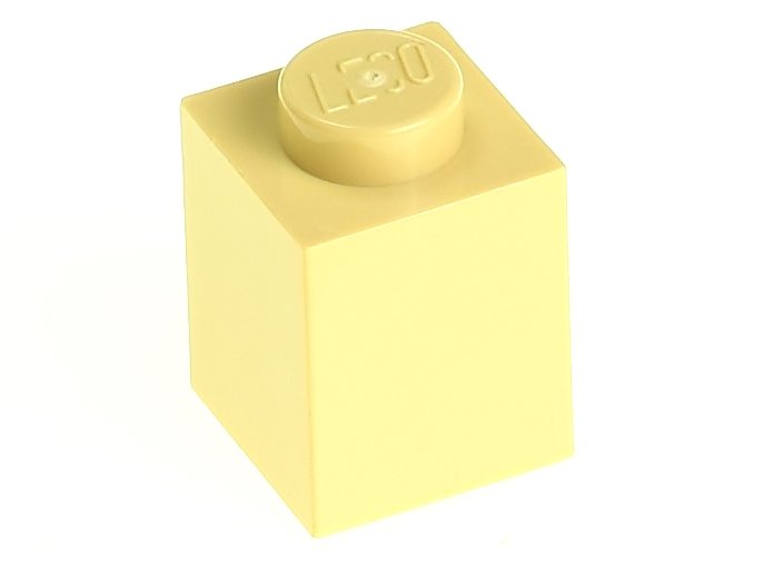

Lego Klocek zwykły 1x1 3005 tan 2 szt.