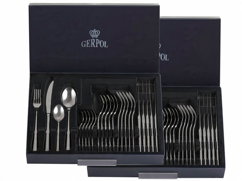 

Gerpol 48 x Sztućce Zestaw Apollo Komplet 2 x 24