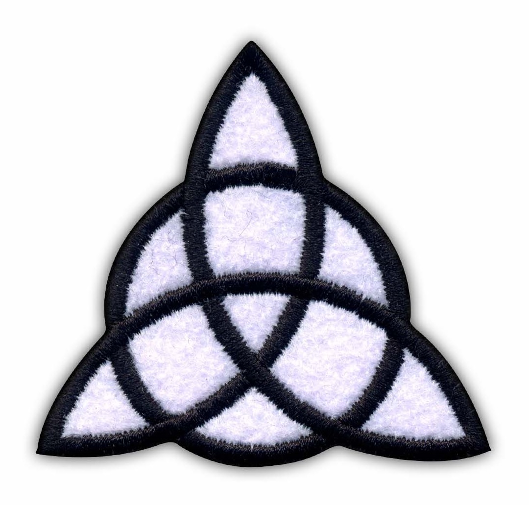 

Naszywka celtycki znak Ringtriquetra haft