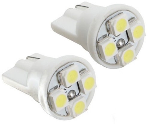 

2x Postojówki W5W 4 Smd Led T10 Diody Vertex Kpl!