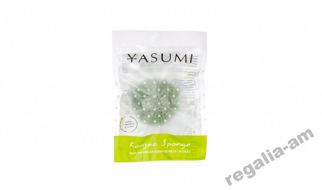 Gąbka do twarzy Yasumi Konjac Sponge Green Tee porównaj ceny Allegro.pl