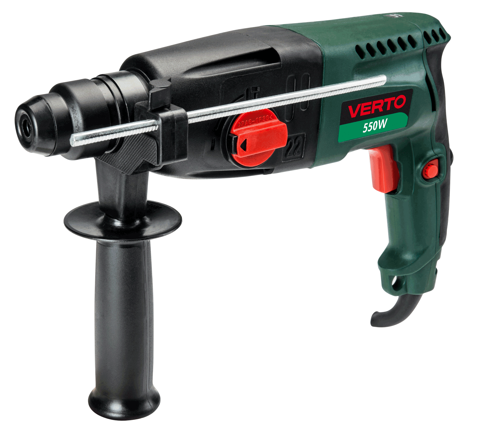 

Verto Młot Udarowy Sds Plus 50G365 550W