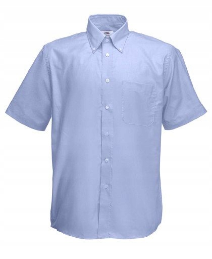 

Men Oxford Short Sleeve Shirt Oxford Blue L