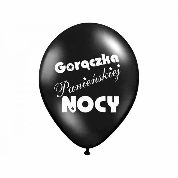 

Balony Panieński gadżet Gorączka Panieńskiej Nocy