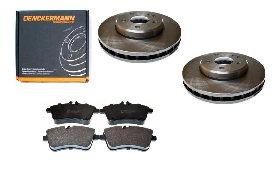 Kotouče Mercedes W169 A B Třída Přední 288 mm ventily