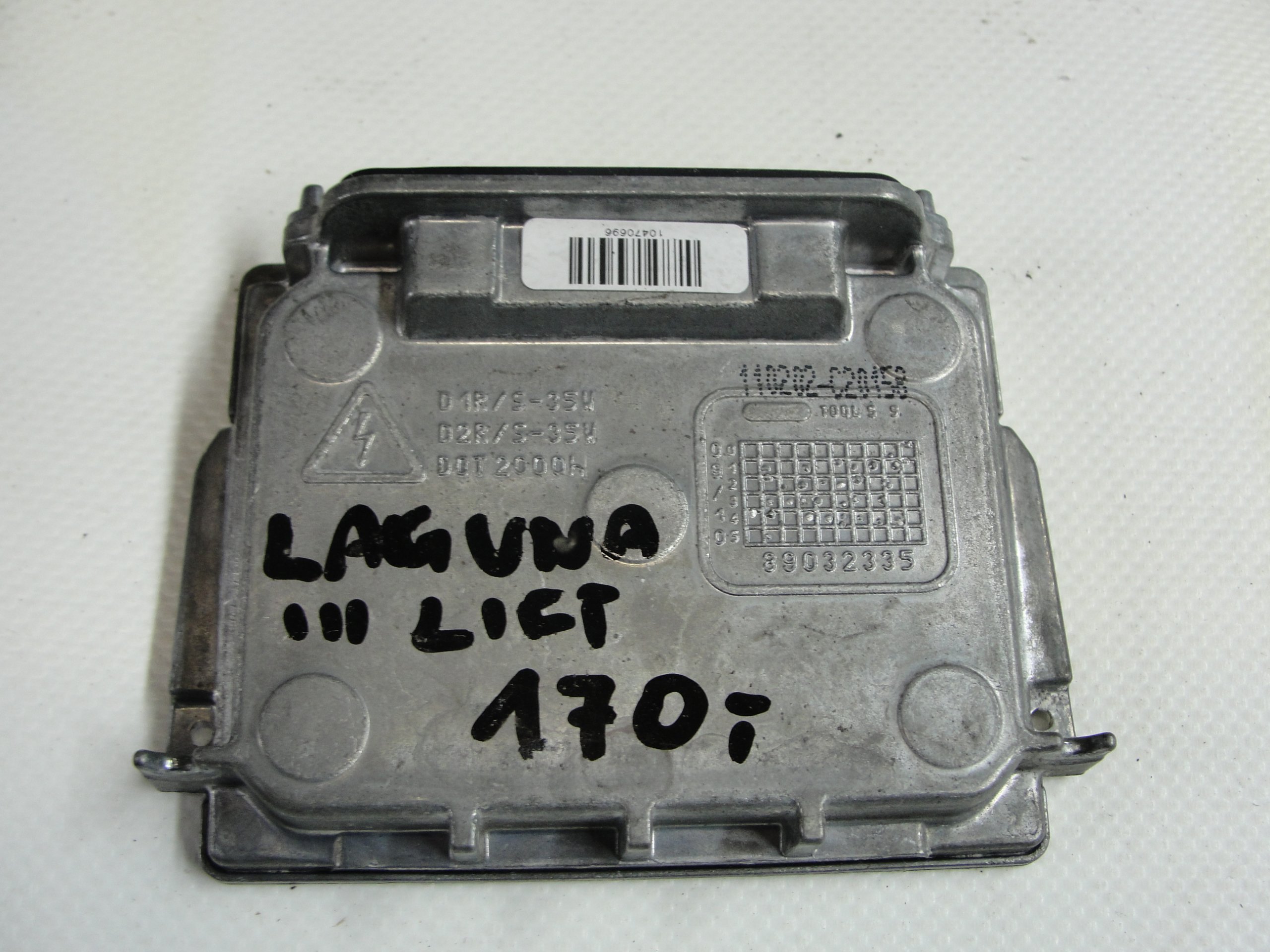 PRZETWORNICA XENON KSENON LAGUNA III LIFT